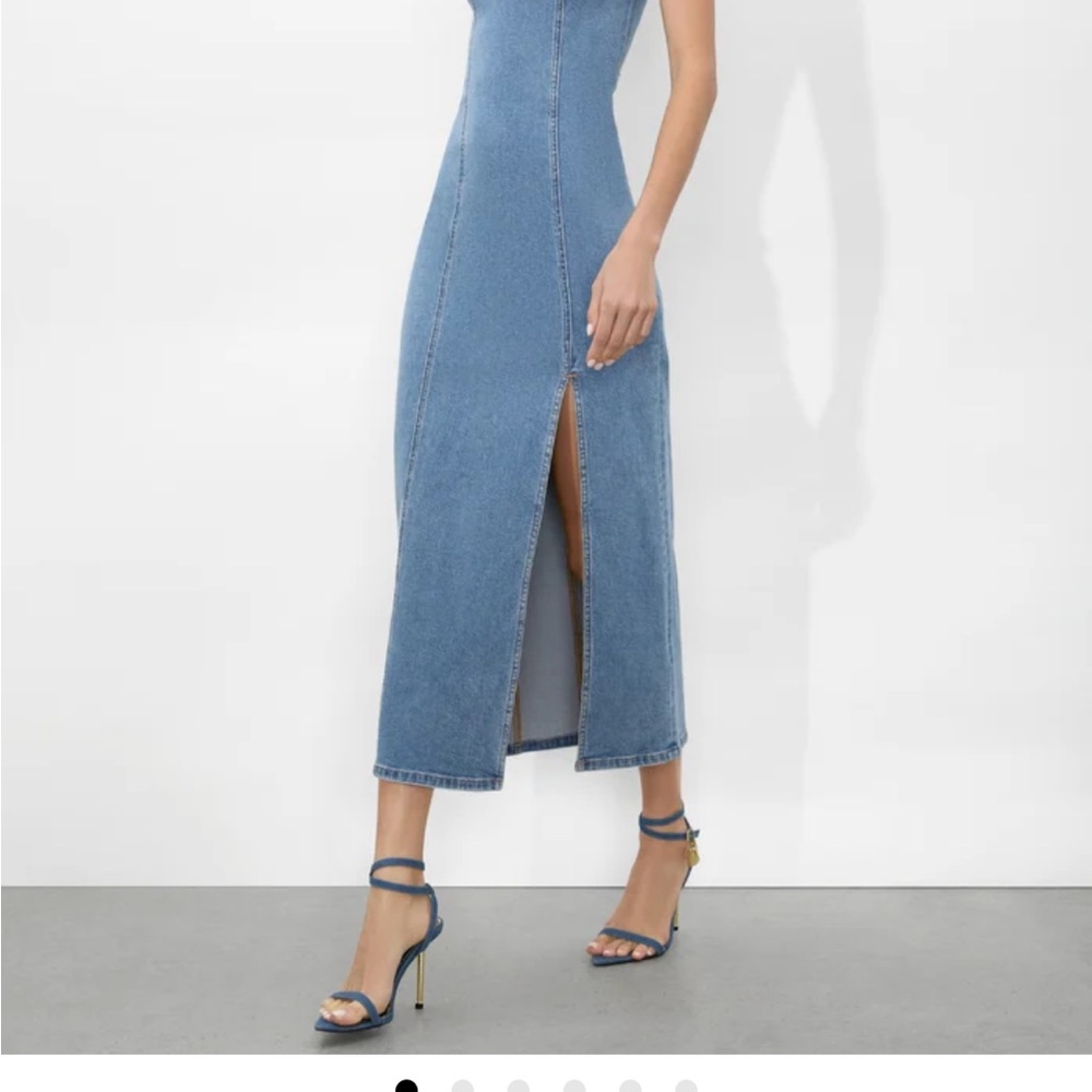 Stylish Denim Dress - Picture 6 of 6
